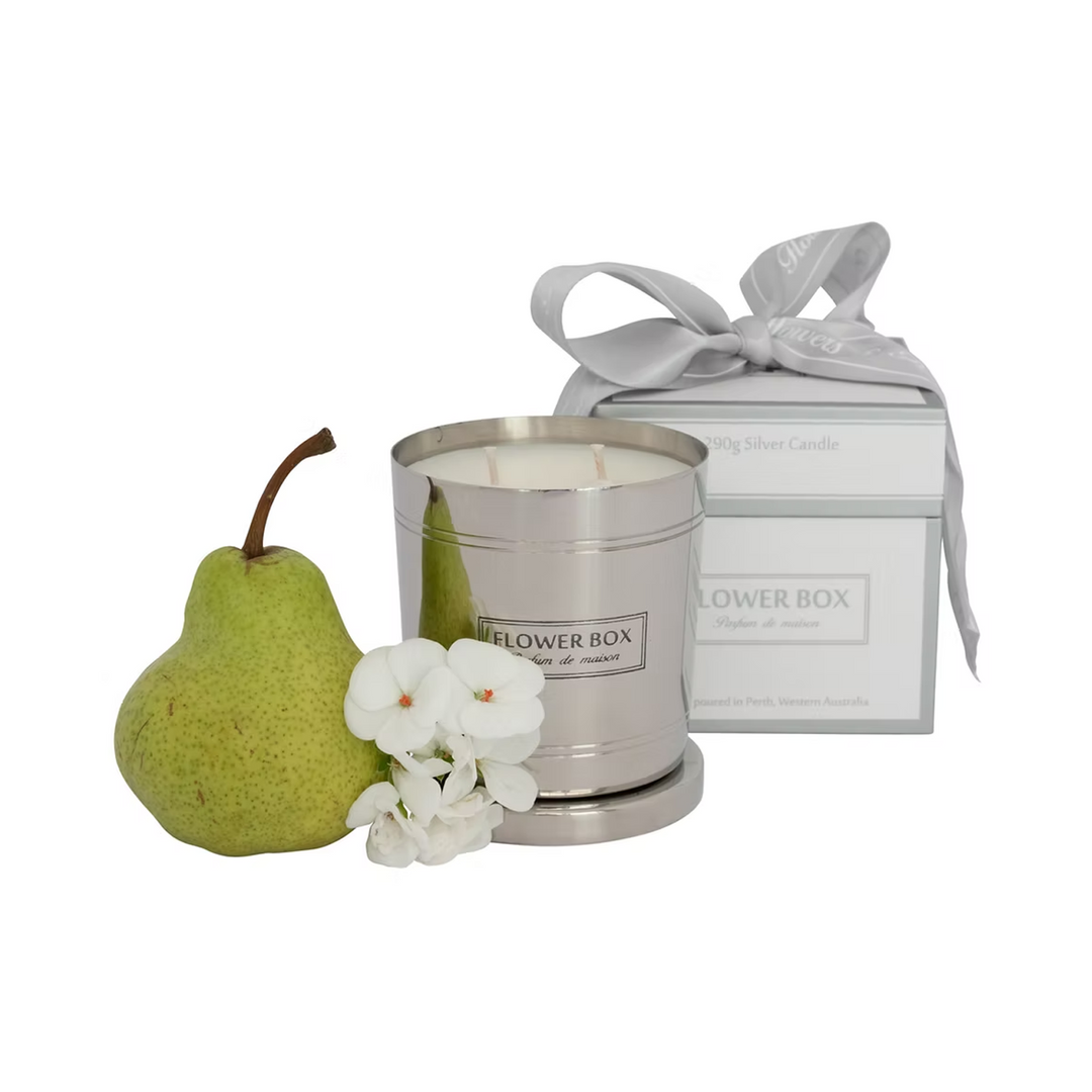Flowers & Pear - Standard Candle (300g)