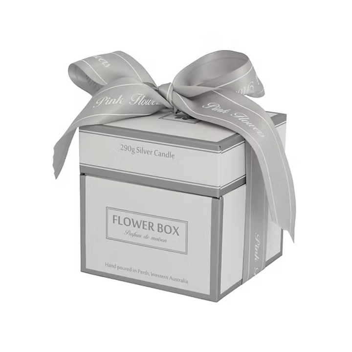 Pink Flowers - Standard Candle (300g)
