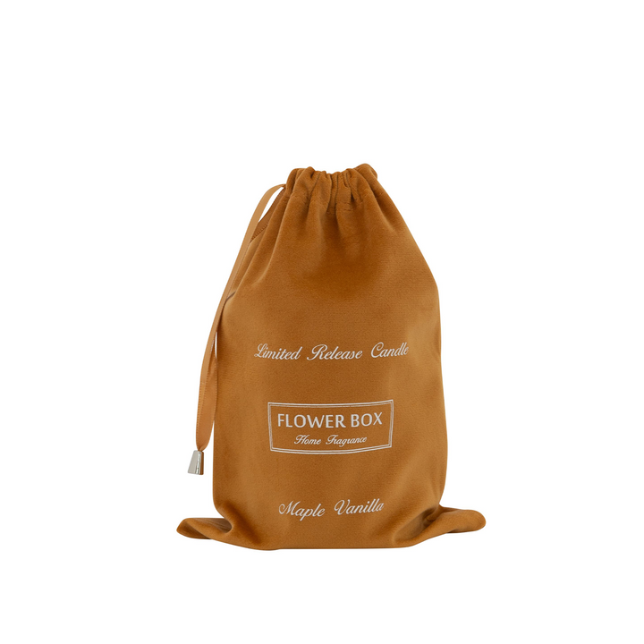 Maple Vanilla - Luminous Glass White Candle (285g)