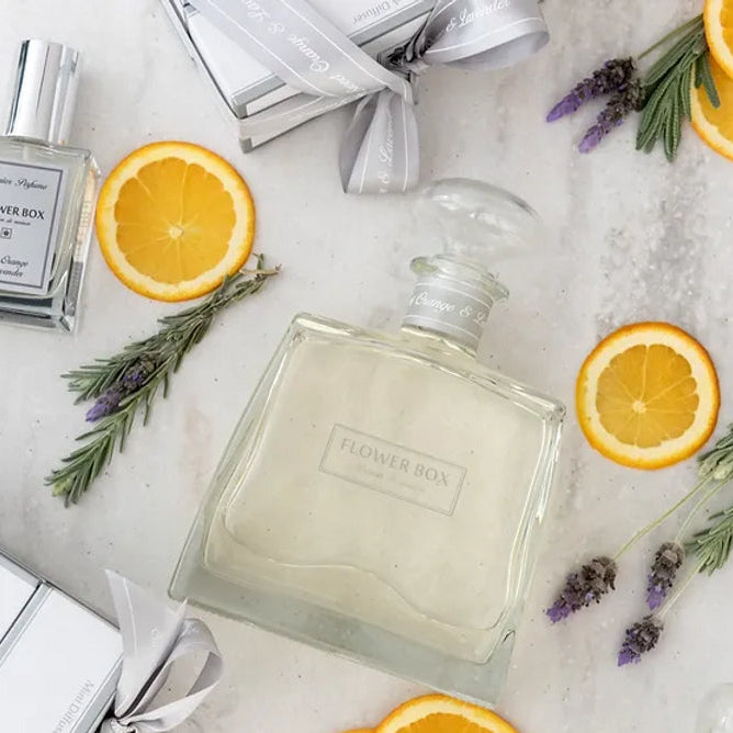 Flower Box Orange & Lavender