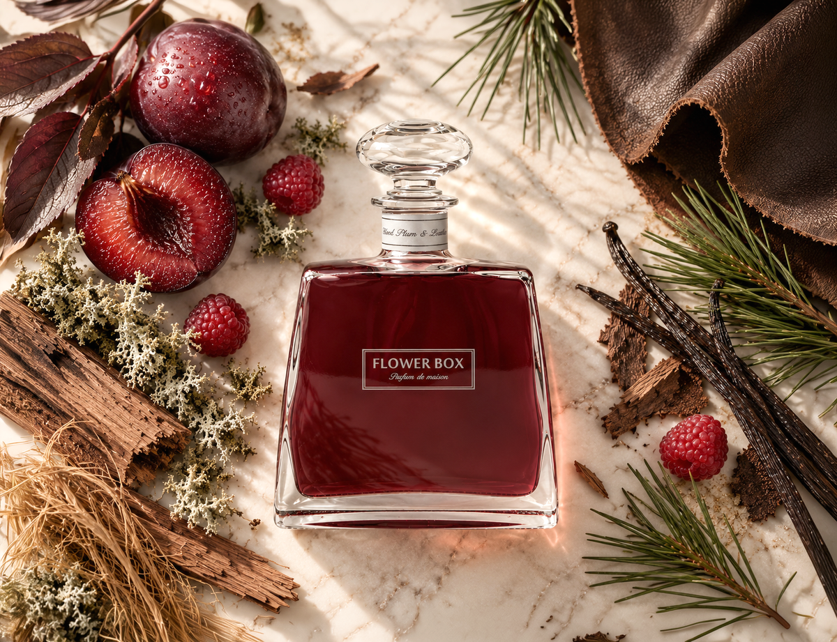 Blood Plum & Leather