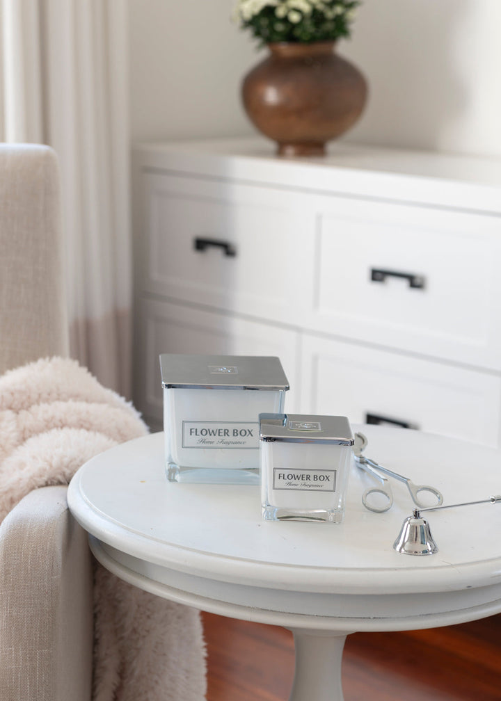 Square Luminous Glass Candle 300g