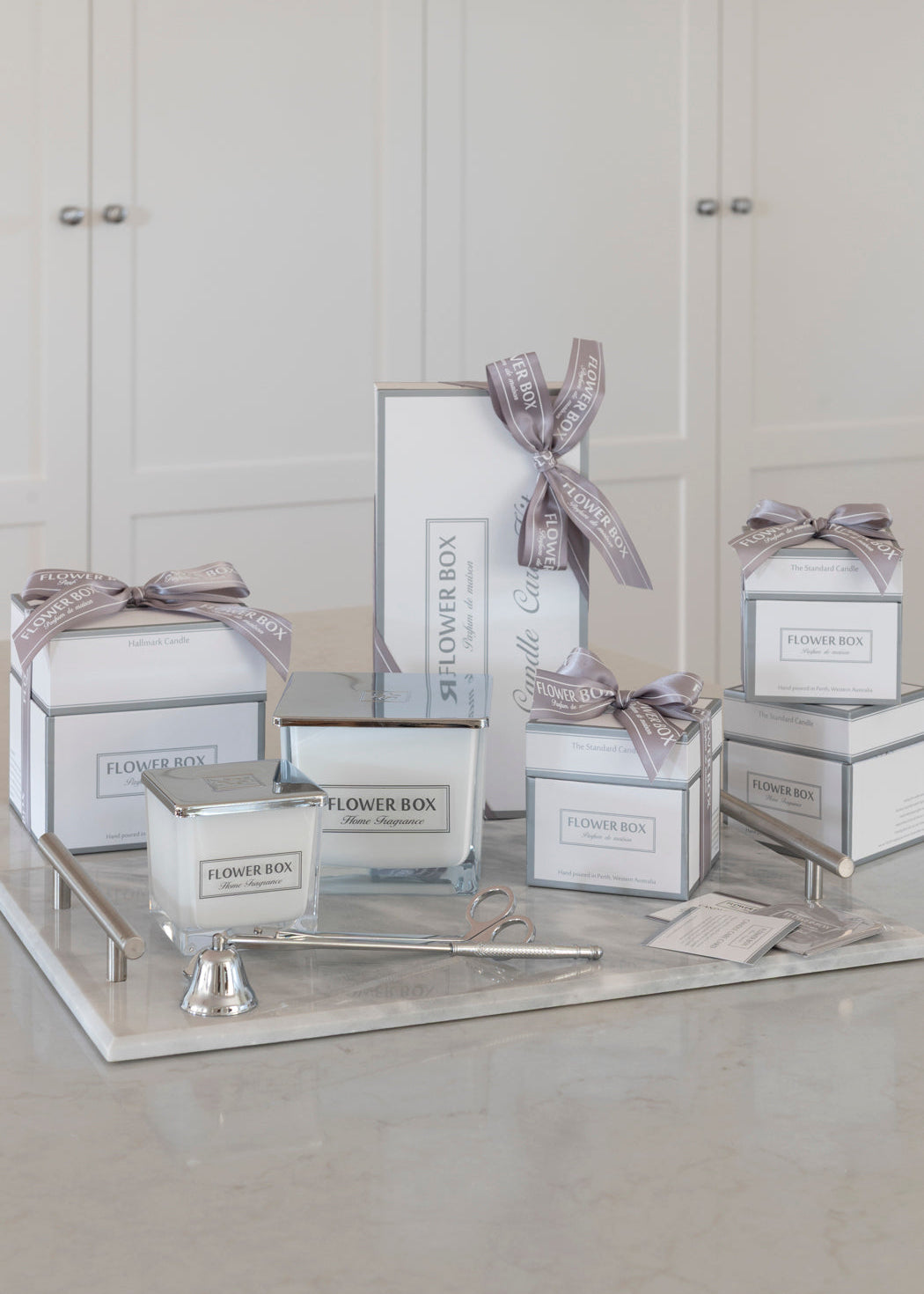 Square Luminous Glass Candle 300g