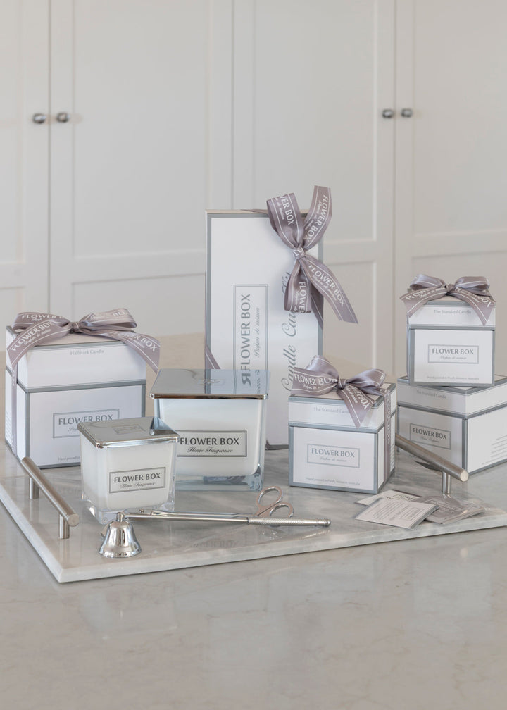 Square Luminous Glass Candle 300g