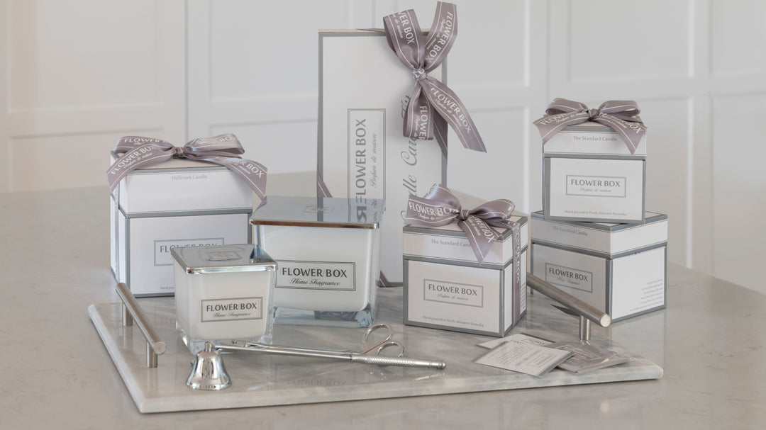 Square Glass Candles 300g