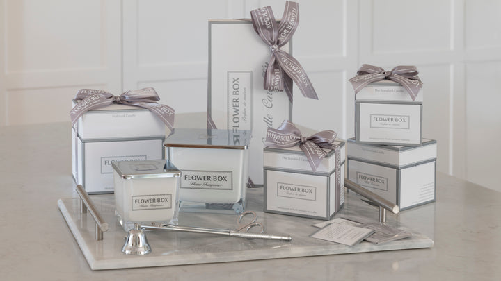 Square Glass Candles 300g