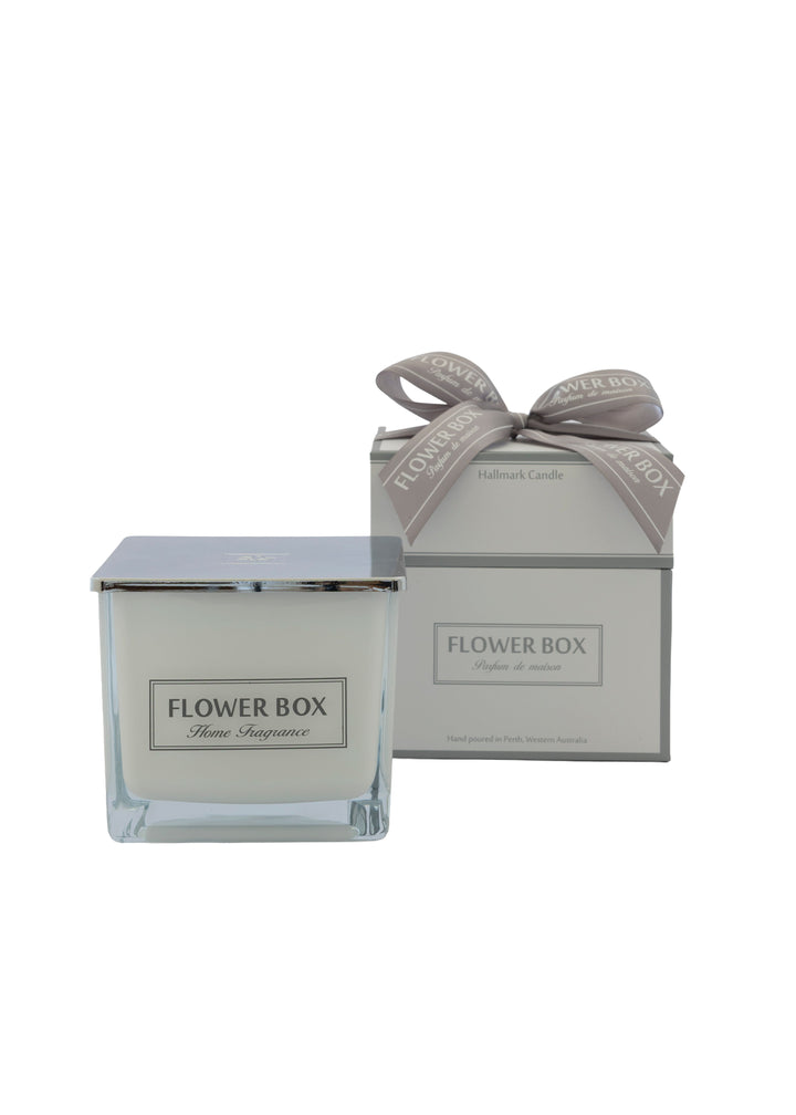 Square Glass Luminous Candle 900g