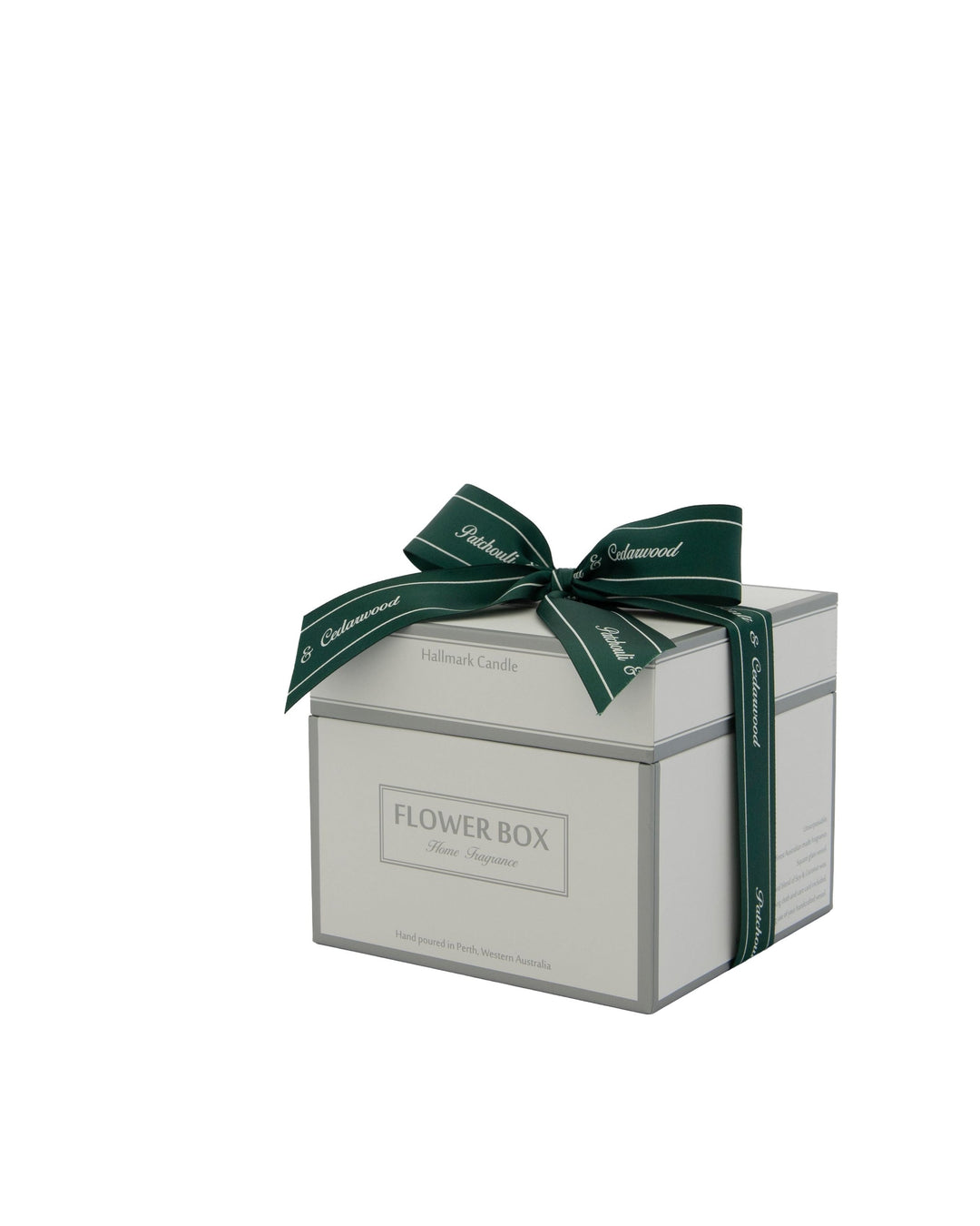 Patchouli & Cedarwood - Hallmark Square Glass Candle 900g