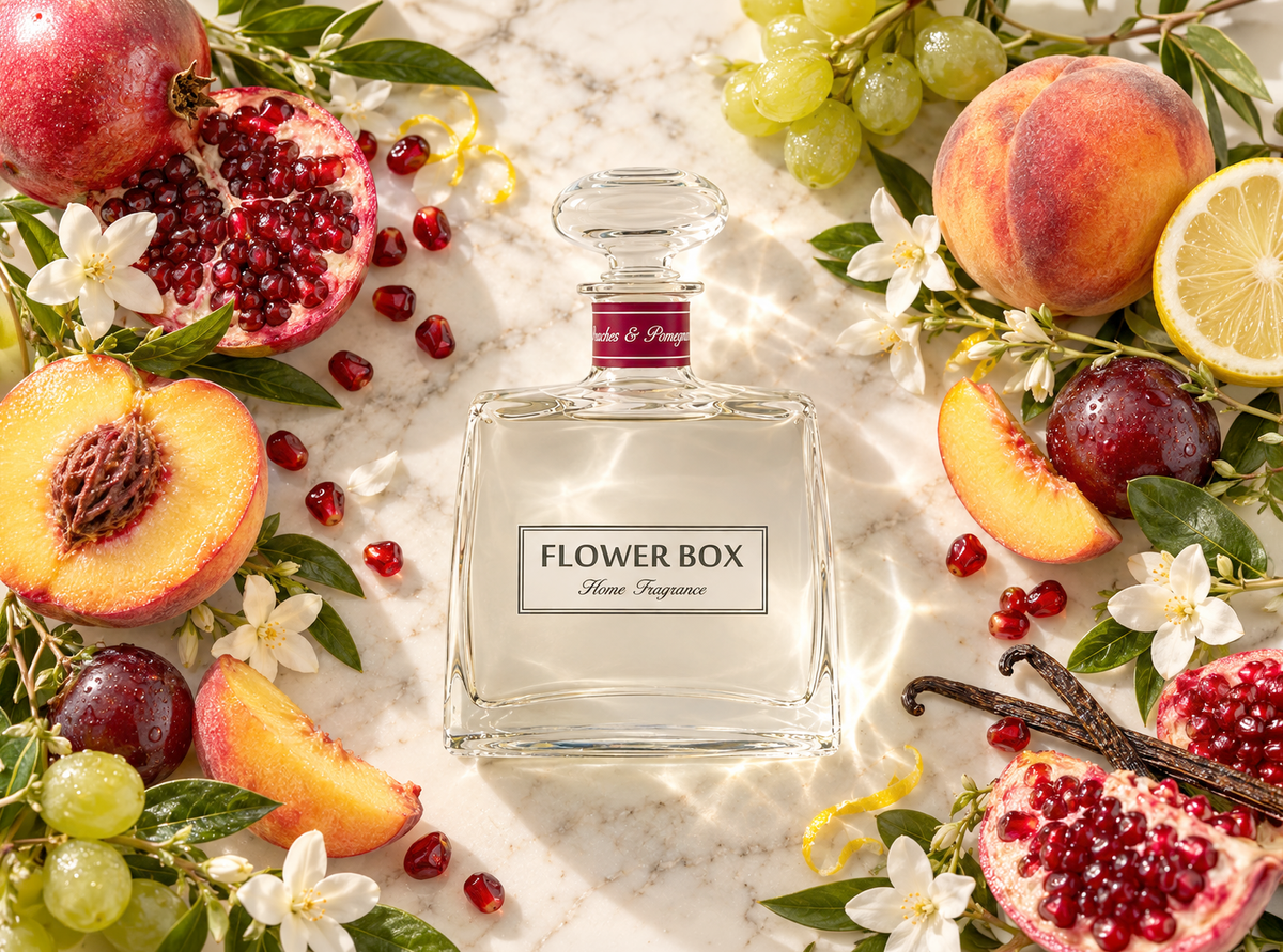 Peaches & Pomegranate