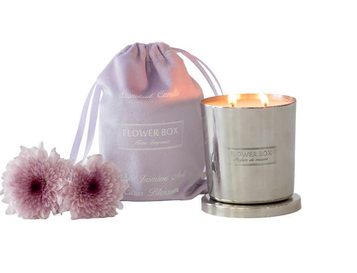 White Jasmine & Citrus Blossom -Standard Candle