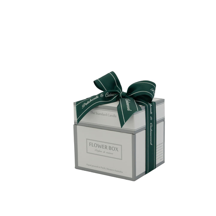Patchouli & Cedarwood - Standard Square Glass Candle 300g